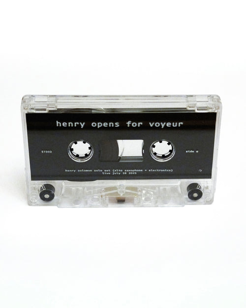 Henry Opens for Voyeur Cassette