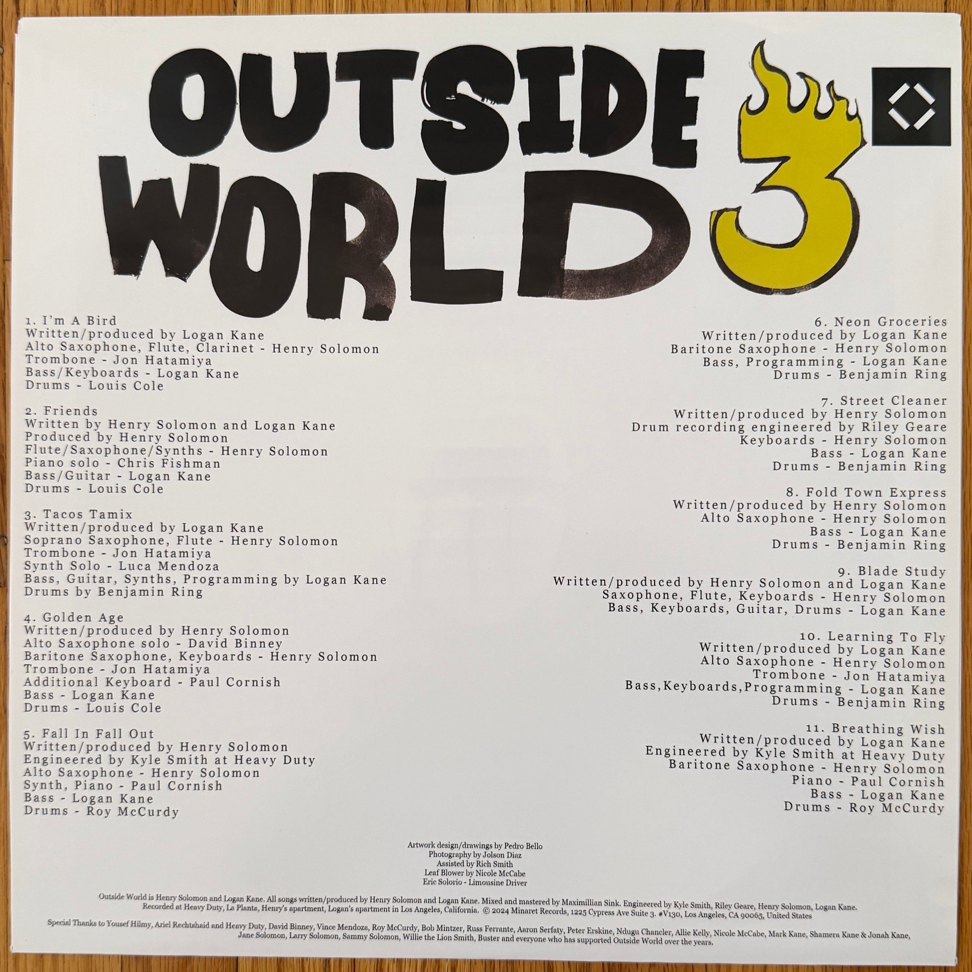 Outside World 3 Vinyl (2024)