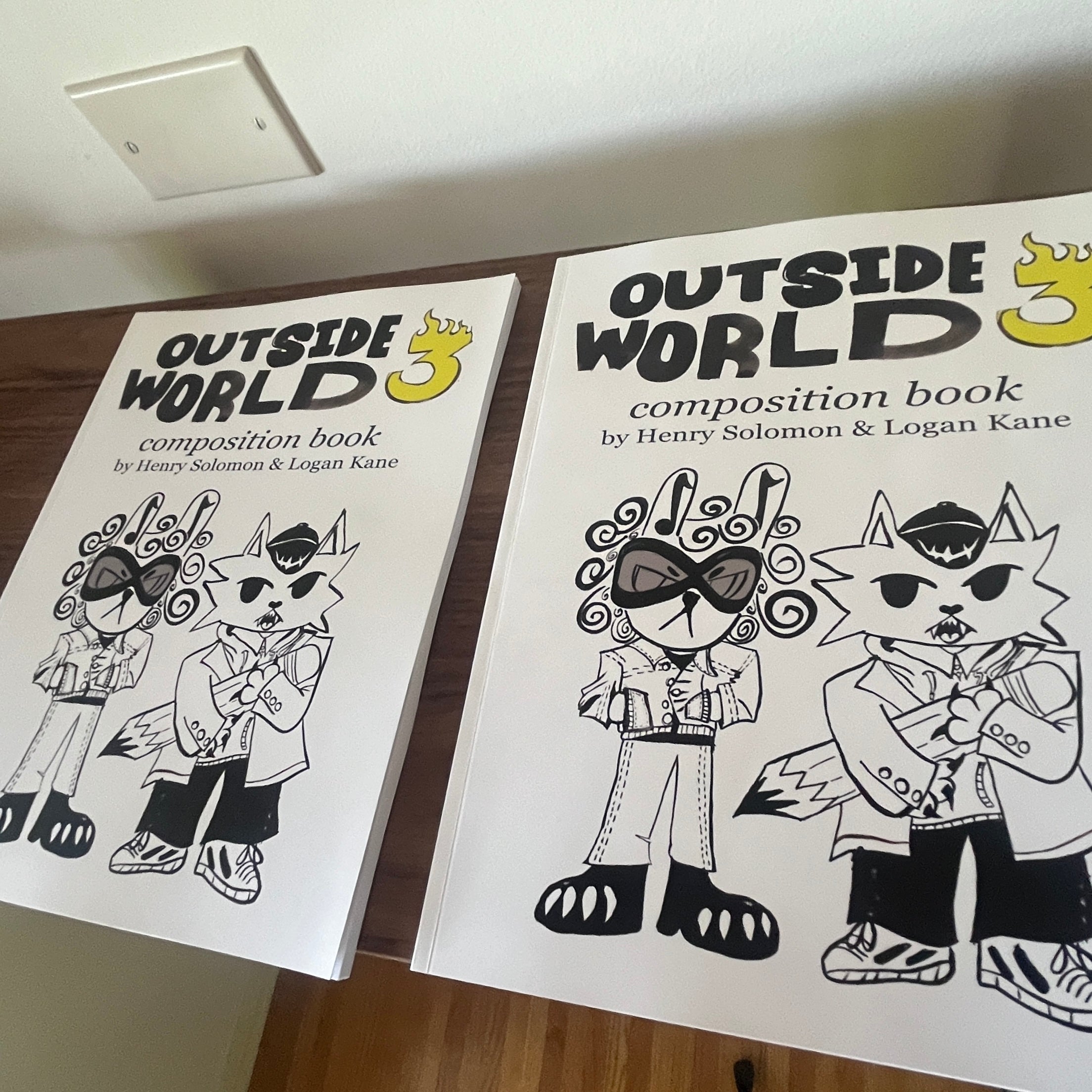 Outside World Composition Book (edition of 25)