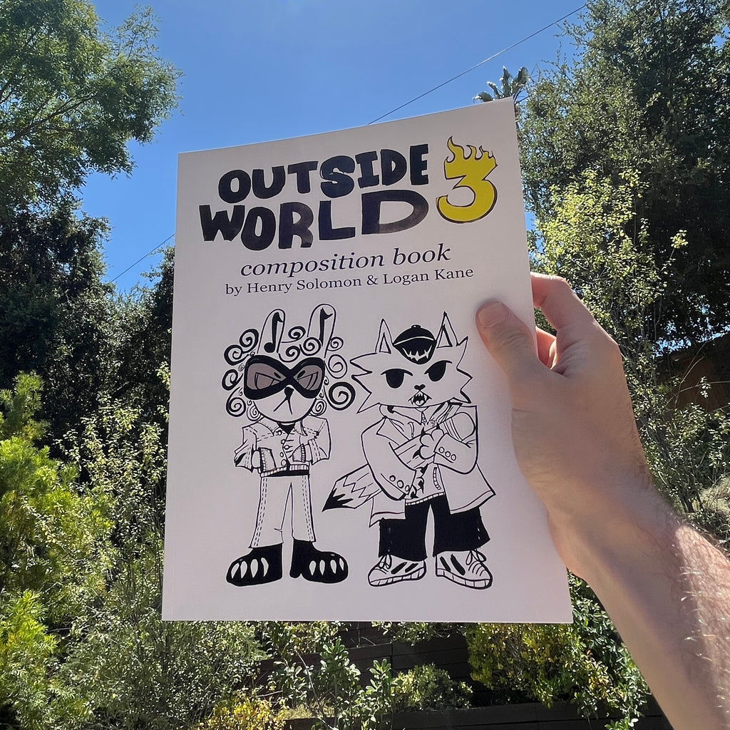 Outside World Composition Book (edition of 25)