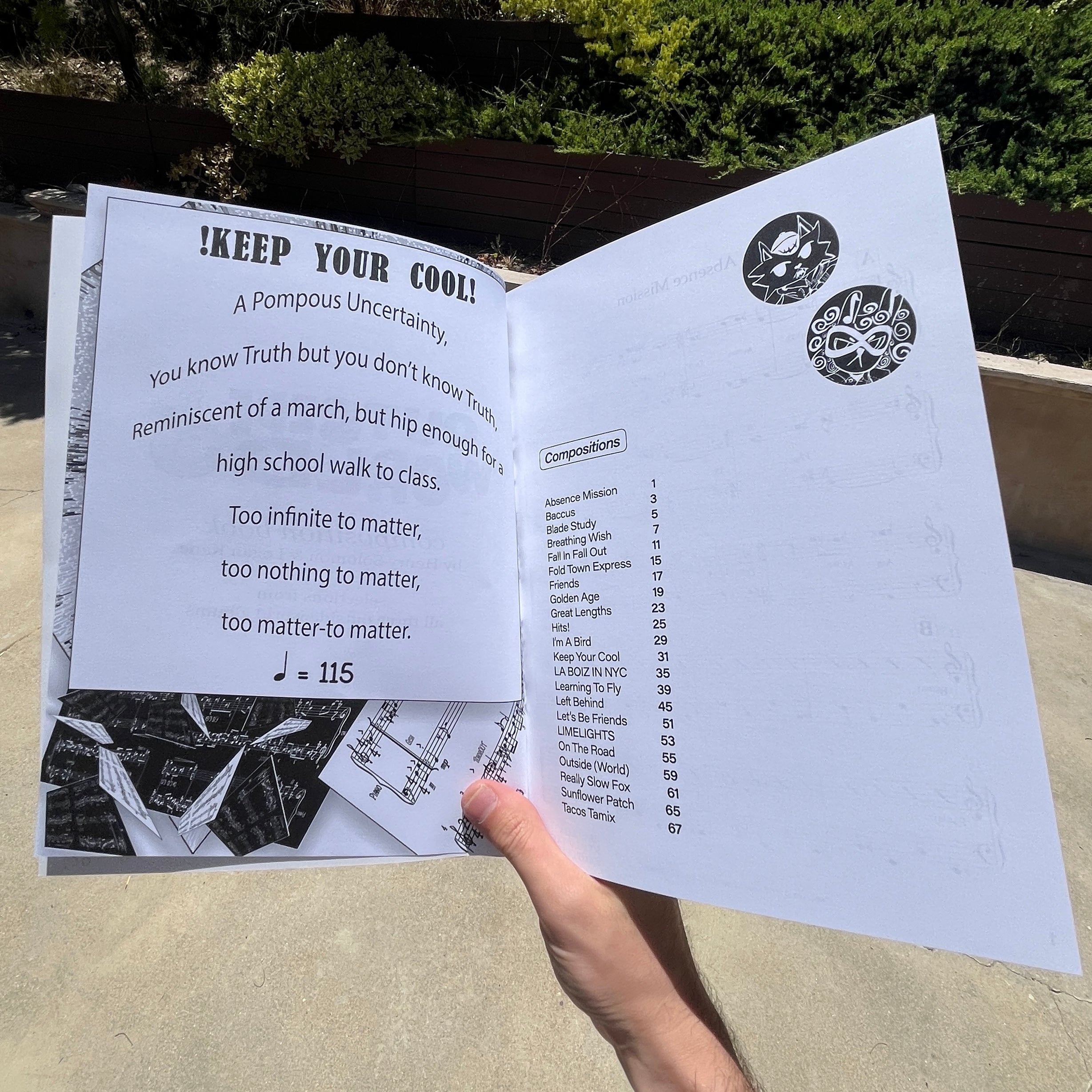 Outside World Composition Book (edition of 25)